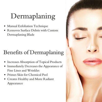 Dermaplaning... effective and relaxing