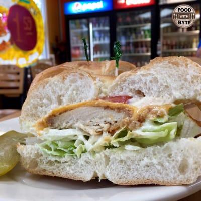 #19 Johnnie Be Good (Breaded Chicken Cutlet, American Cheese, Lettuce, Tomato, & Mayo)