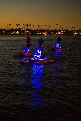 3 glow hydrobikes