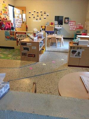 Amazing classrooms with room to learn and play!