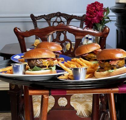 The kids were happy with these beautiful burgers.