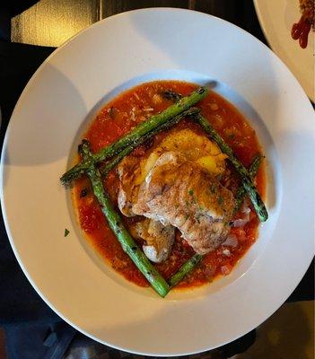 Monkfish  with Tomato Sauce (Daily Special)