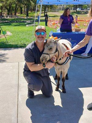 SJVC at the nicu reunion with Lil Sebastian and Natanael MILBURN