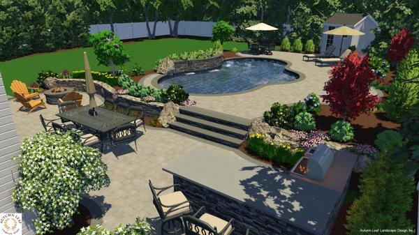 3D Virtual Landscape Design