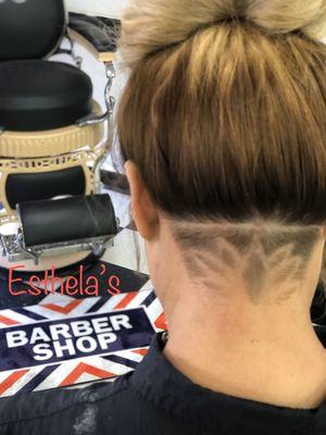 Esthela's undercut and design!!