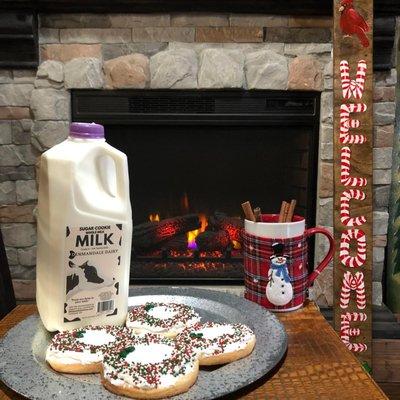 Denmandale Sugar Cookie Milk and delicious Fowler General Sugar Cookies