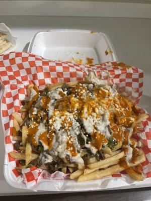 Philly fries, amazing!!