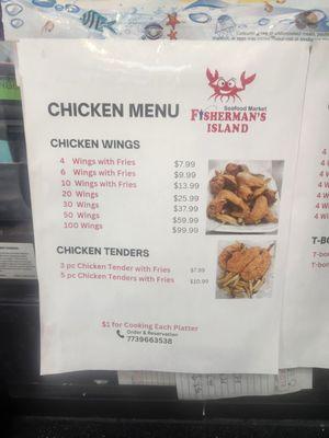 Fried Menu