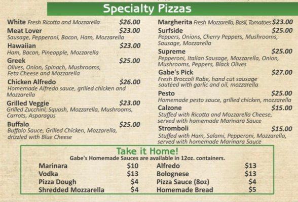 Stromboli on the Specialty Pizza menu. But apparently not included on the BOGO for all Specialty Pizza items as stated.