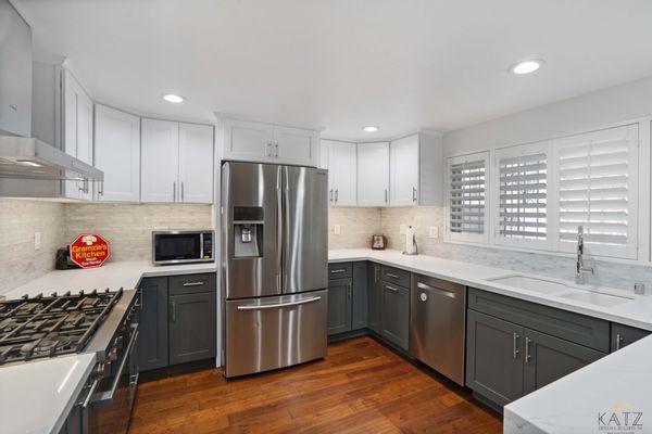 Kitchen Remodel in Carson, CA by local general contractor Katz Design & Builders