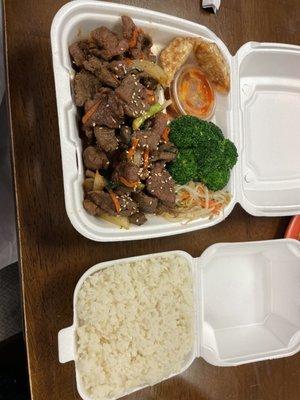 Bulgogi dinner