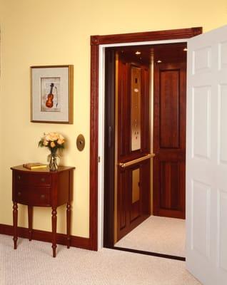 Choose from many options, designs and styles in home elevators.