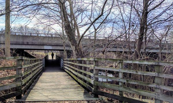 Bridge under Raymond St to Garfield Park