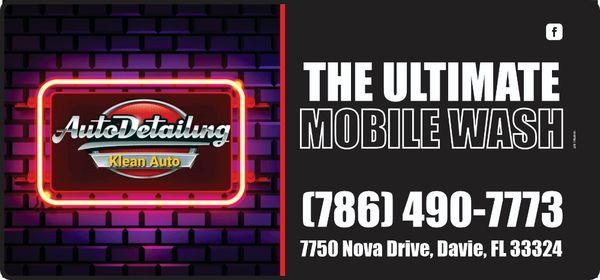 Call us for a mobile service.