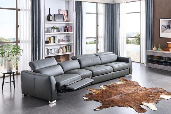 New Arrival 312 Sectional with recliner chair, bed and audio system