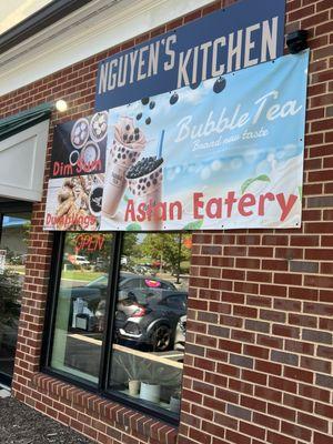 Front store banner