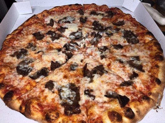 sausage pizza