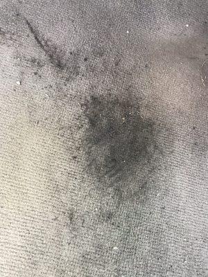 Dirty foot marks on my floor mats