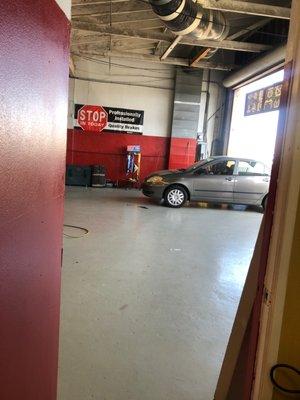 In for oil change! Best deal ever!