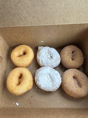 Vegan mini donuts