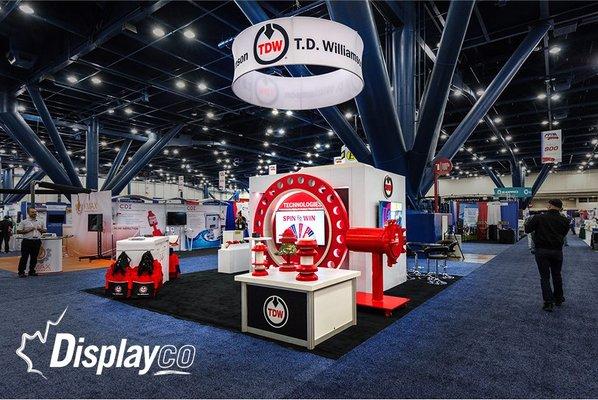 Displayco | Custom designed and built exhibit.