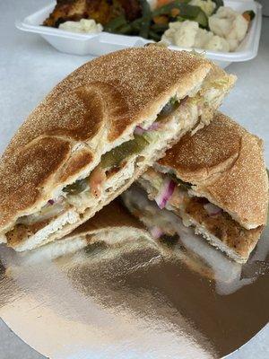 Grilled chicken sandwich