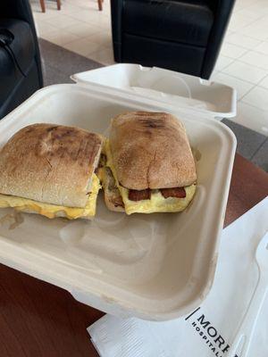 Breakfast sandwich