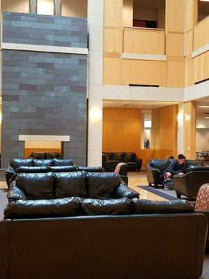 Student lounge area.