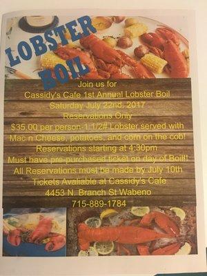 Lobster boil