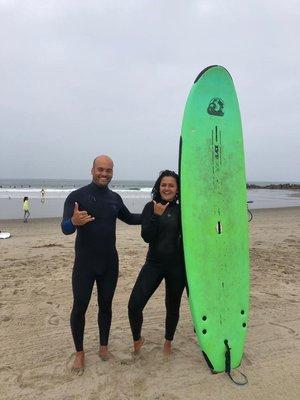 Private Surf Lesson at Venice Beach