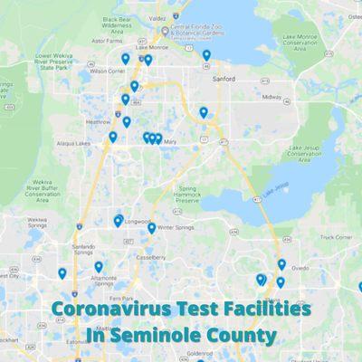 Get a list of faciliities doing coronavirus testing at https://www.homesinorlando.forsale/blog/cornovirus-test-facilities-seminole-county/