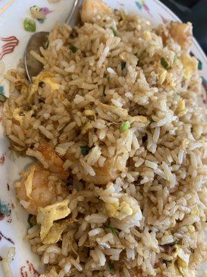 Shrimp fried rice