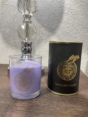 Lavender candle