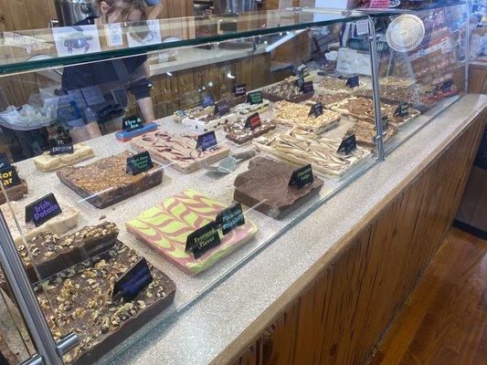 Fudge selection