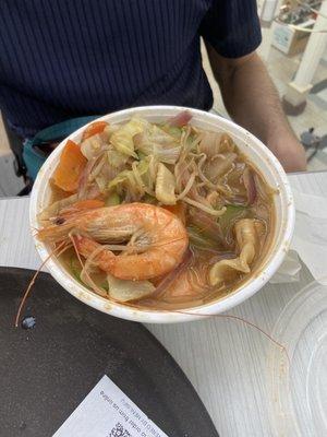 Seafood Noodle Soup (Jjamppong) Original No Spicy