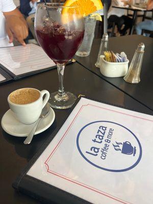 The best coffee and Sangria in Saint Augustine!   #Eat-local