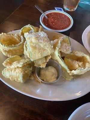 Fried zucchini