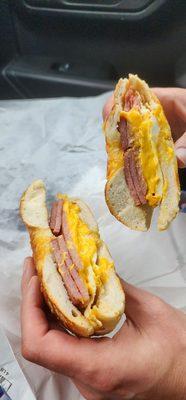 Pork roll, egg, and cheese