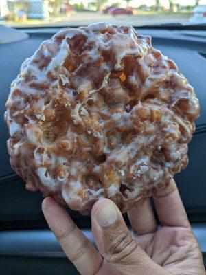 Apple fritter is great!