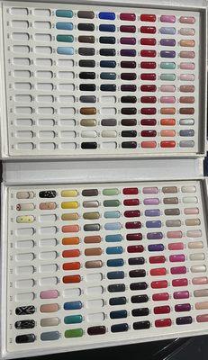 Gel color selection