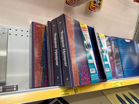 Trapper Keepers!  OMG, nostalgia kicking in!