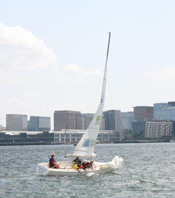 From sailboats to large vessels, a Cycleboat cruise takes visitors up close to everything on the Harbor.