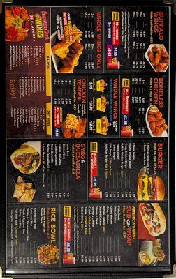 Menu's