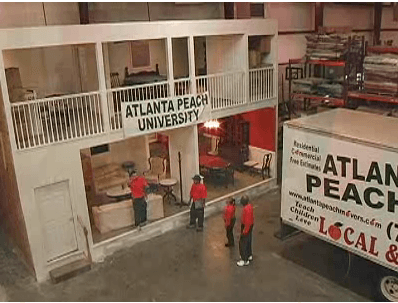 In 2003, we built a two-story, on-site training facility within our warehouse called Peach University™.