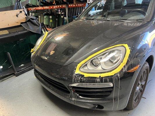 Headlight restoration