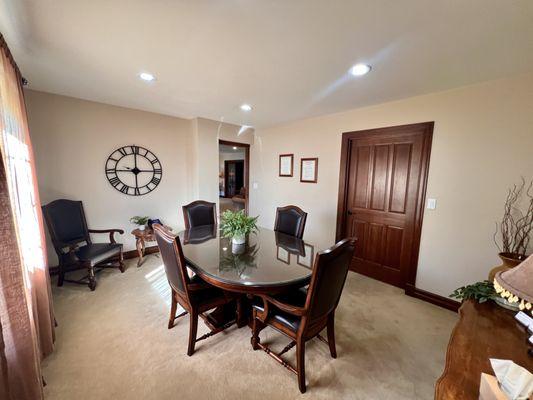 Arrangement room at Jones & Jones - Betts Funeral Home