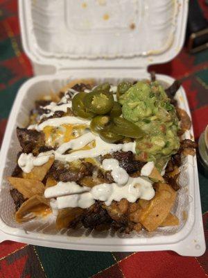 Super Nachos with el pastor