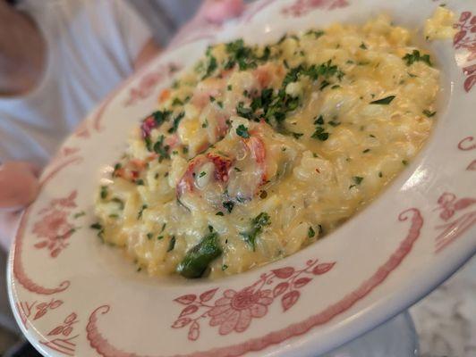 Lobster risotto