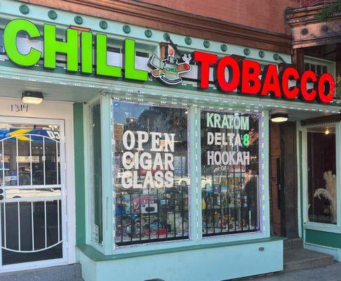 Welcome to Chill Tobacco!
CBD, Kratom, Puffs, Delta 8, Cigars, Pipes, Hookah, Gummies