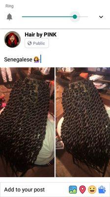 Senegalese twist